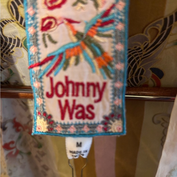 Johnny Was Colorful Patchwork Floral Jacket - Picture 11 of 12